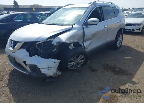 2016 Nissan Rogue Sv z USA, uszkodzony, nr VIN KNMAT2MT5GP605015